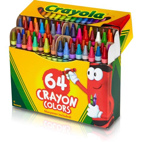 crayola crayons 64 pack